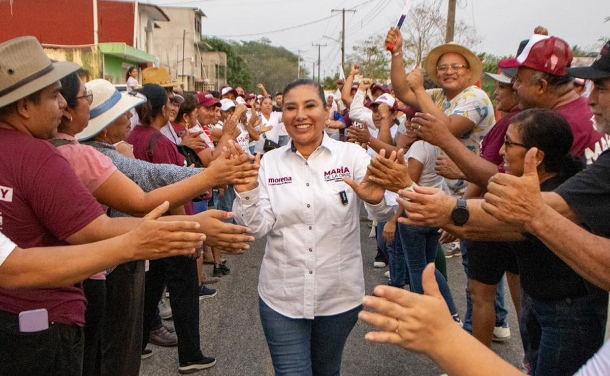 A prácticamente un mes de la elección, María Chonita se perfila como la próxima presidenta de Cunduacán