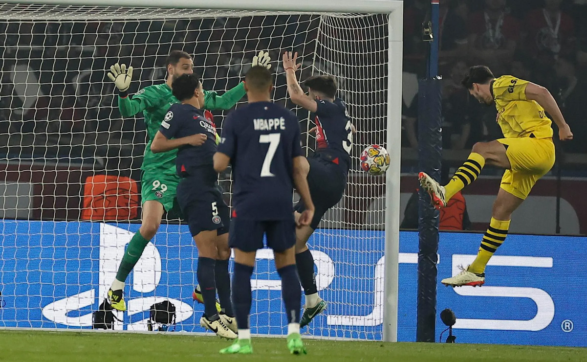 Borussia Dortmund ya gana al PSG y lo pone contra las cuerdas